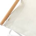 リラックスできる 折りたたみチェア(CS02 ホワイト) 5枚目画像