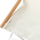 リラックスできる 折りたたみチェア(CS02 ホワイト) 5枚目画像