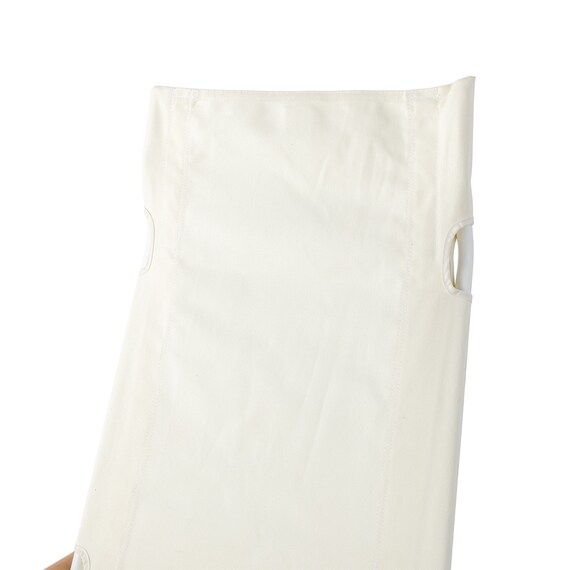 リラックスできる 折りたたみチェア(CS02 ホワイト) 8枚目画像