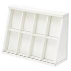 トレーディングカード収納ディスプレイラック(ホワイト) 1枚目画像