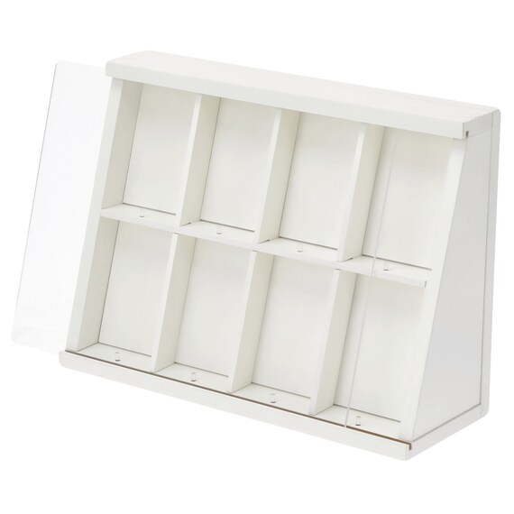 トレーディングカード収納ディスプレイラック(ホワイト) 3枚目画像