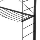 Nポルダ 幅80cm用 スラックスハンガー(YS01 ブラック) 3枚目画像