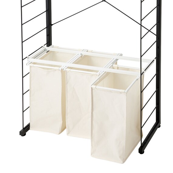 Nポルダ 幅80cm用 投げ込みバスケット(YL01 ホワイト) 2枚目画像