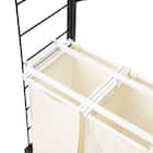 Nポルダ 幅80cm用 投げ込みバスケット(YL01 ホワイト) 3枚目画像