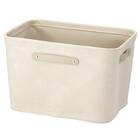 スエード風バスケット(ETレギュラー アイボリー) 1枚目画像