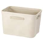 スエード風バスケット(ETレギュラー アイボリー) 1枚目画像