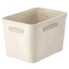 スエード風バスケット(ETレギュラー アイボリー) 3枚目画像