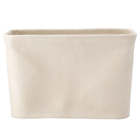 スエード風バスケット(ETレギュラー アイボリー) 5枚目画像