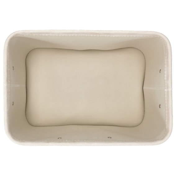 スエード風バスケット(ETレギュラー アイボリー) 6枚目画像