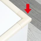 コーナーパッド(M4個入 アイボリー) 2枚目画像