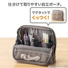オープンスタンドポーチ(S アイボリー) 4枚目画像