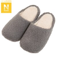 スリッパ(Nウォーム PD2401 GY L)