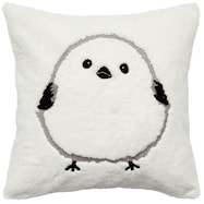 クッションカバー(EBシマエナガホワイト cSCy1)