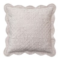 クッションカバー(EBスカラップ モカ cSChq9)