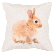 クッションカバー(ファーウサギ FP2401 R 45×45cm)