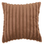 クッションカバー(リブファー RF2401 BR 45×45cm)