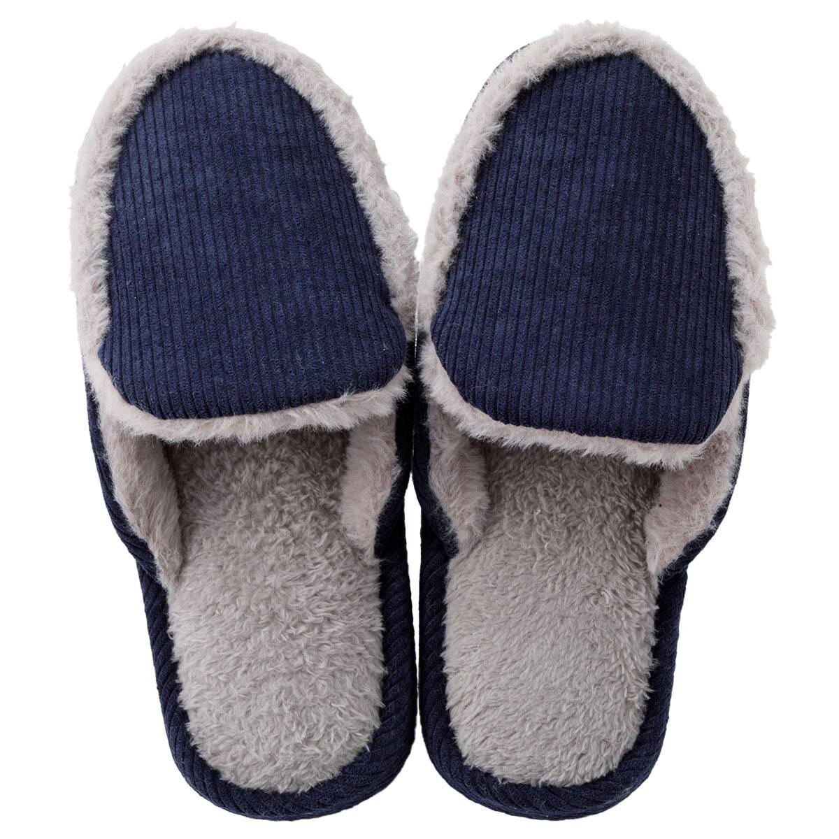 スリッパ L(モカシン風 ncSRm04ネイビー L) | ニトリネット【公式