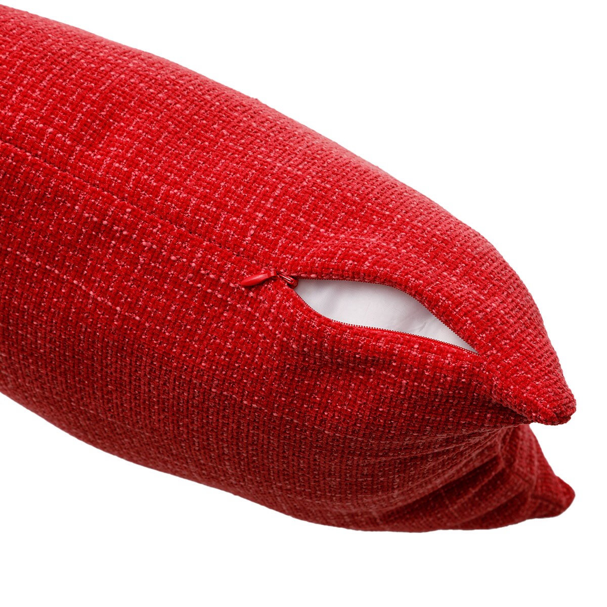 クッションカバー(ムジ レッド cSChq1) | ニトリネット【公式】 家具