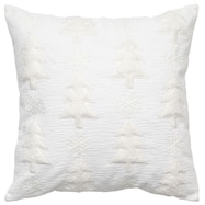 クッションカバー(ツリー アイボリー cSChq10)