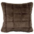 クッションカバー(スクエアファーブラウン cSCq5) 1枚目画像