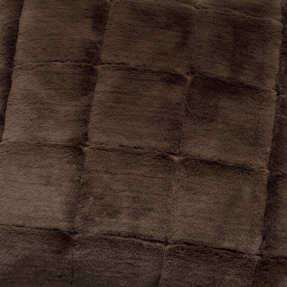 クッションカバー(スクエアファーブラウン cSCq5) 4枚目画像