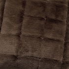 クッションカバー(スクエアファーブラウン cSCq5) 4枚目画像