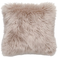 クッションカバー(ロングファーモカ cSCq7)