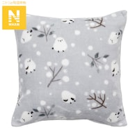 クッションカバー(Nウォーム シマエナガグレー Sq1)