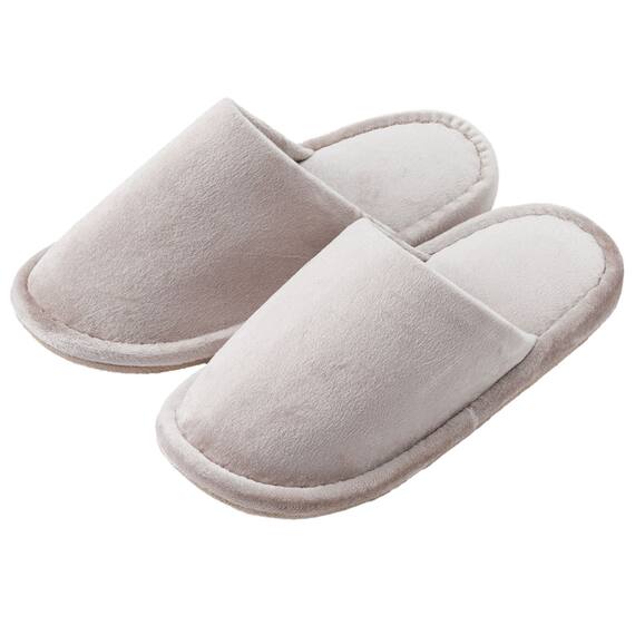 スリッパ L(ベロア ncSRx01 モカ L) 1枚目画像