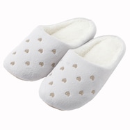 ルームシューズ(ハート ncRSx02 グレー M)