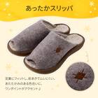 スリッパ(Nウォームコンフォート ncSRn04 モカ M) 2枚目画像