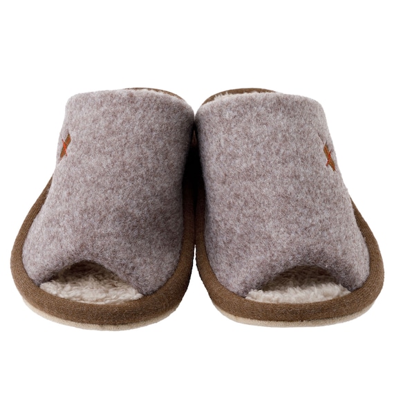 スリッパ(Nウォームコンフォート ncSRn04 モカ M) 6枚目画像