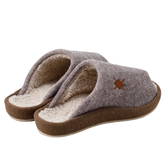 スリッパ(Nウォームコンフォート ncSRn04 モカ M) 7枚目画像