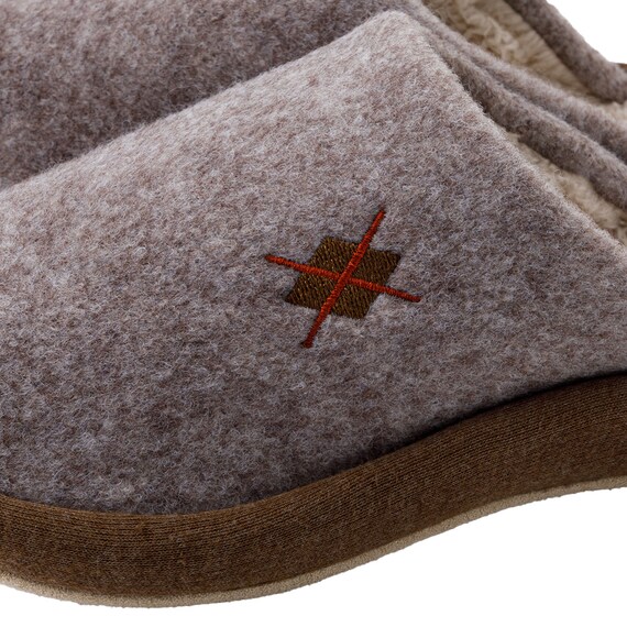 スリッパ(Nウォームコンフォート ncSRn04 モカ M) 8枚目画像