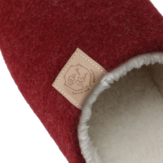 ルームシューズ M(FL ncRSn03 レッド M) 8枚目画像