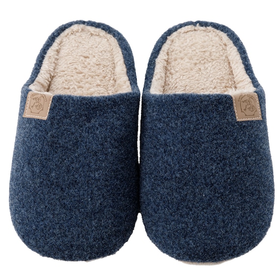 ルームシューズ L(FL ncRSn03 ネイビー L) 5枚目画像