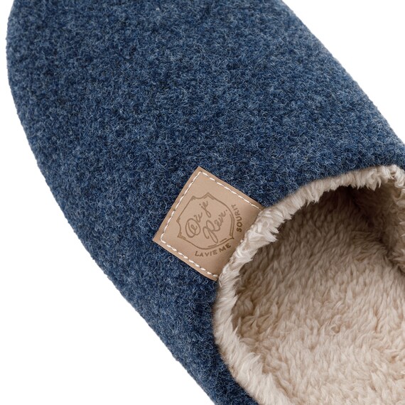 ルームシューズ L(FL ncRSn03 ネイビー L) 8枚目画像