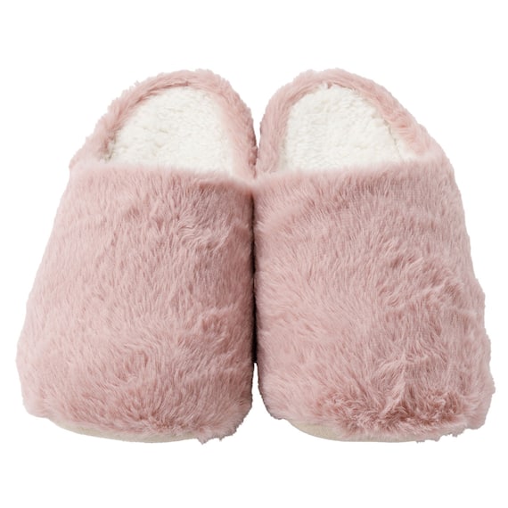 ルームシューズ(Nウォーム ファー ncRSn06 ローズ M) 6枚目画像