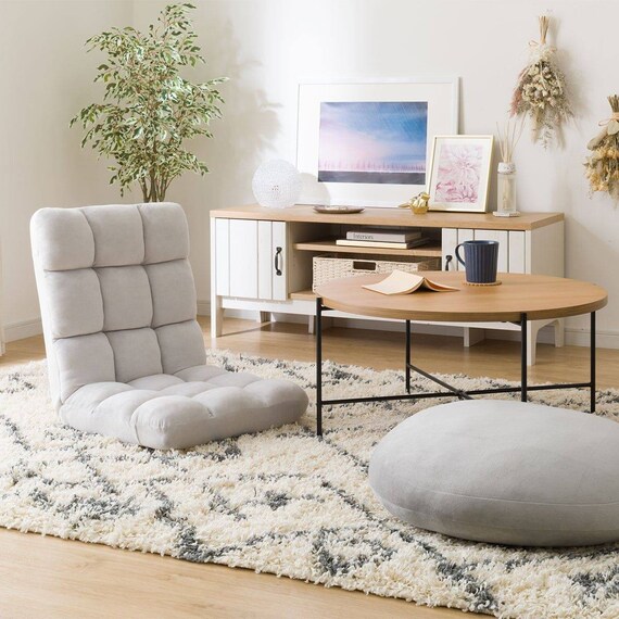 コンパクト座椅子　マルプ(LC-A08MP GY) 11枚目画像