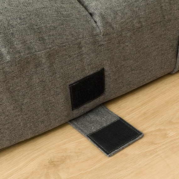 つながるワイドポケットコイル座椅子 2個セット(RD-02WD NSGY) 10枚目画像