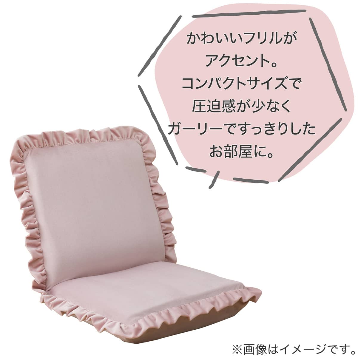 コンパクト座椅子(LC-A03FRL GRO) | ニトリネット【公式】 家具
