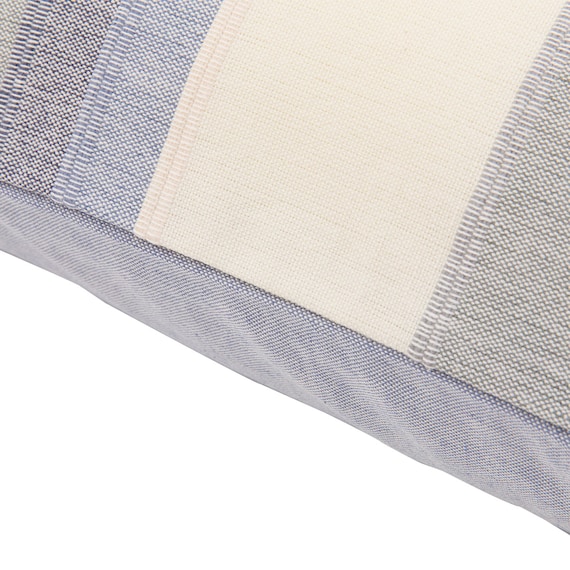 フロアクッションカバー・座布団 ケララ(KE002 BL) 5枚目画像