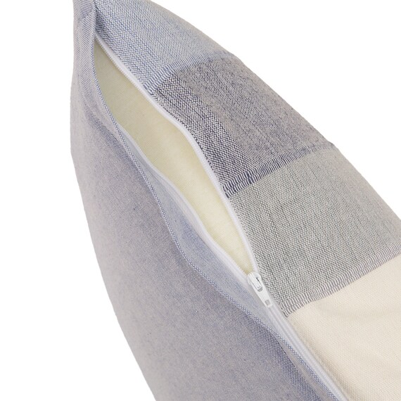 フロアクッションカバー・座布団 ケララ(KE002 BL) 7枚目画像