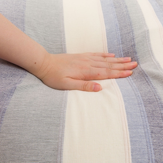 フロアクッションカバー・座布団 ケララ(KE002 BL) 8枚目画像