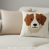 クッションカバー(ドッグ DK007 BE)