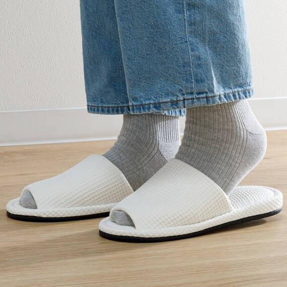 スリッパ(ワッフル WF2501 IV M) 5枚目画像