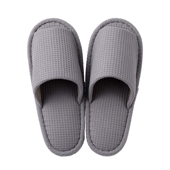 スリッパ(ワッフル WF2501 GY L) 10枚目画像