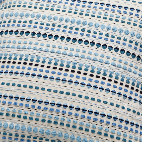 クッションカバー 45×45cm(ドット DT2501 BL) 6枚目画像