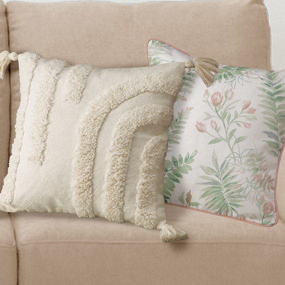 クッションカバー 45×45cm(タフトライン TL2501) 1枚目画像