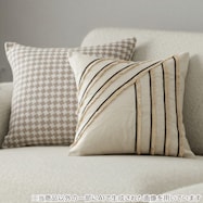 クッションカバー 45×45cm(フリンジライン FL2501/ダイヤ DP2501 MO)